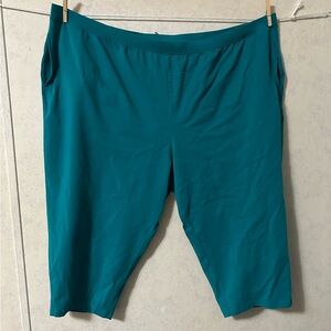 Catherines Suprema Collection Teal Capris